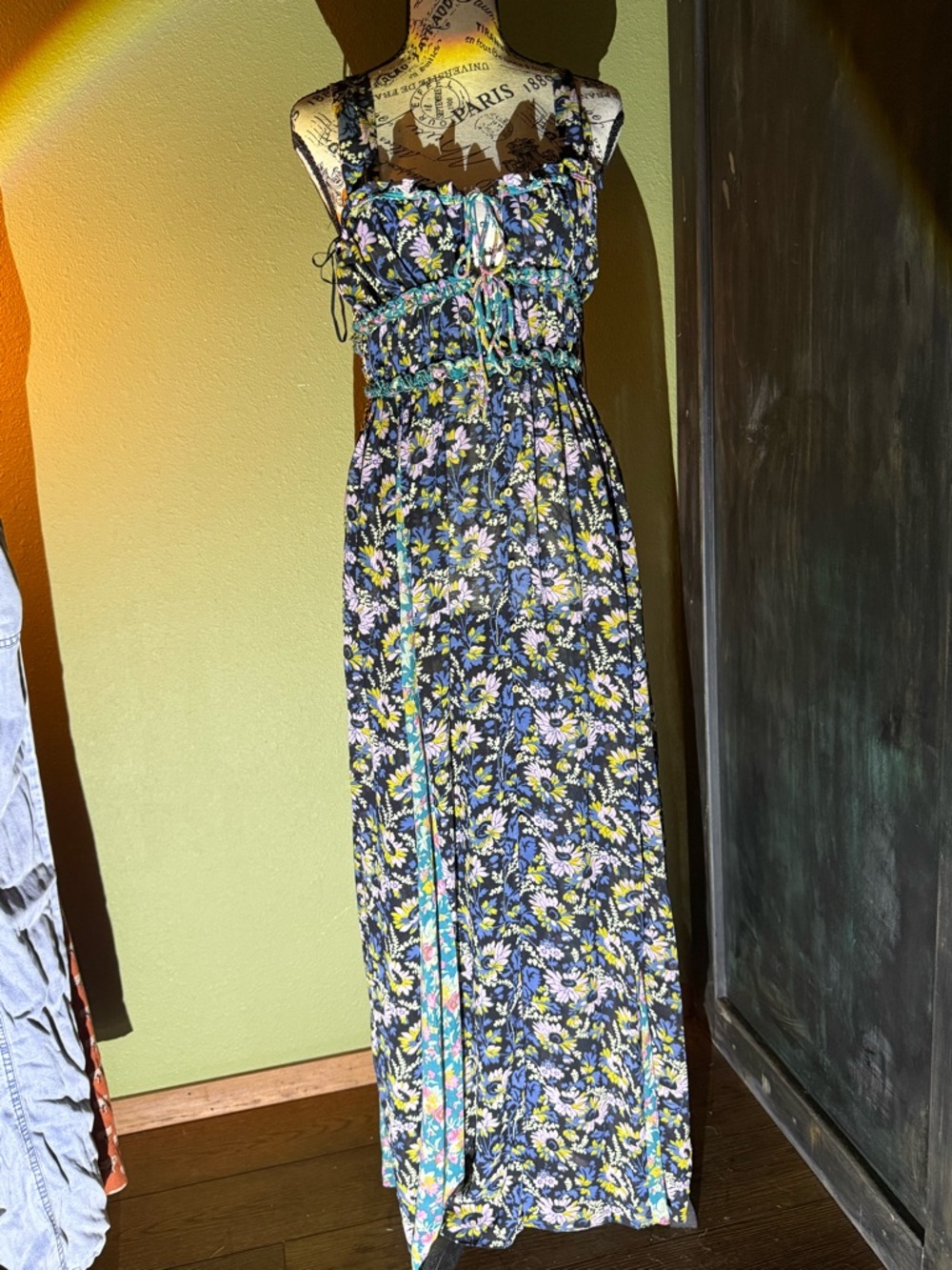 Floral Smocked Maxi Dress